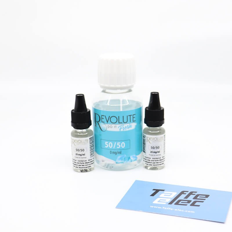 Pack DIY Fresh 100 ml 50/50 - avec nicotine - Revolute