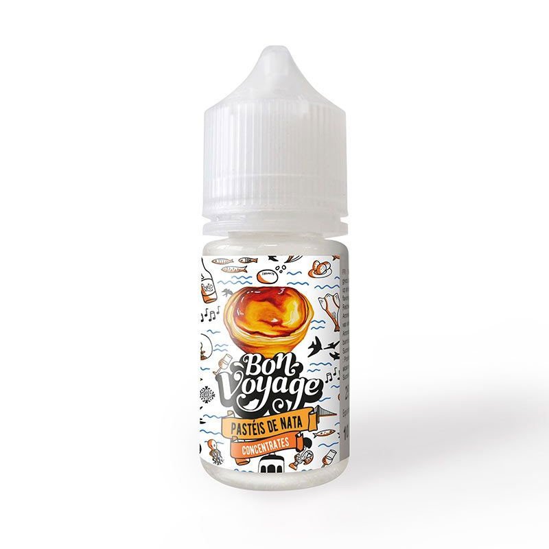 Concentré Pastéis de Nata 30ml Bon Voyage Le Coq Qui Vape