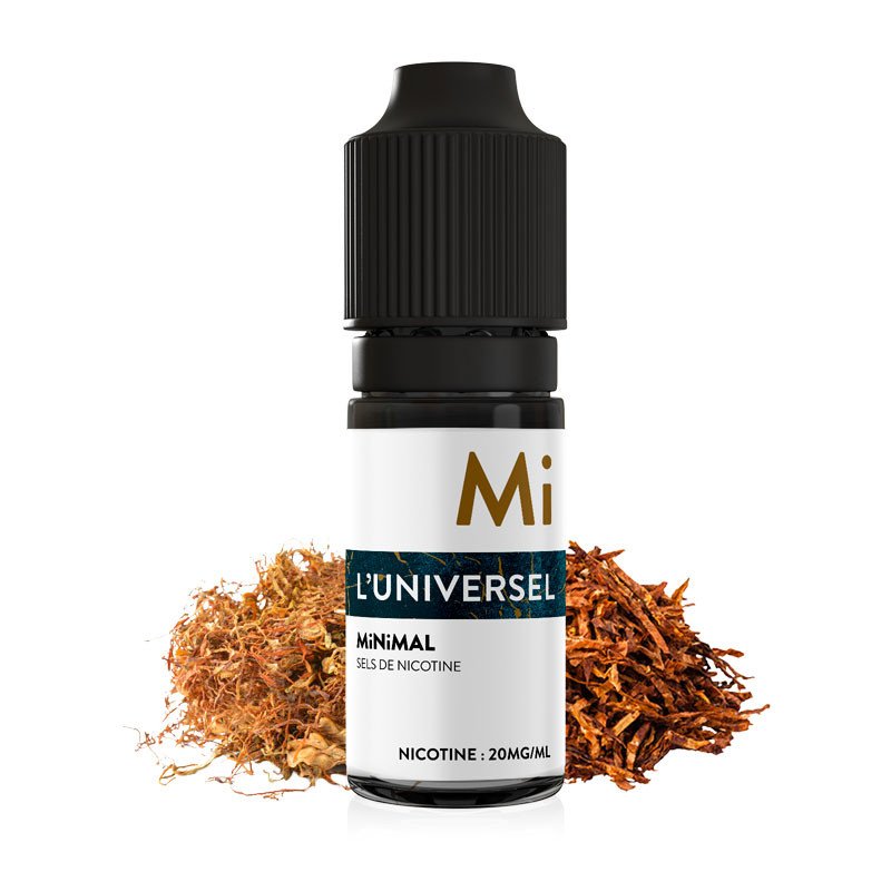 E-liquide L'universel (sels de nicotine) - MiNiMAL