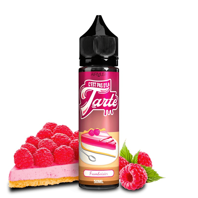 E-liquide Framboisier V2 50ml - C'est pas d’la Tarte