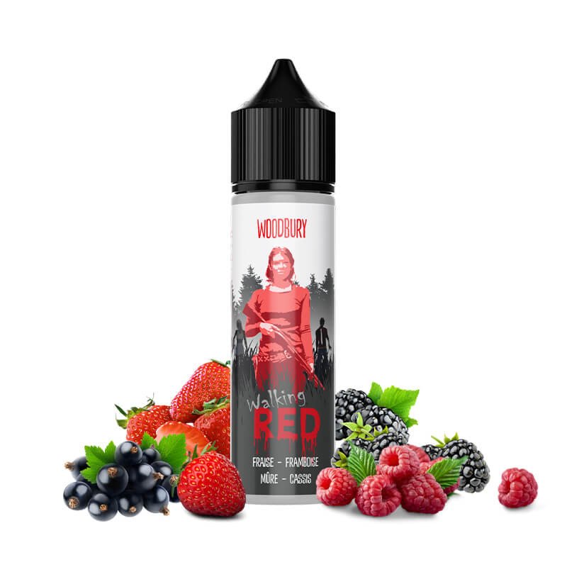 E-liquide Woodbury 50ml - Walking Red - Solana