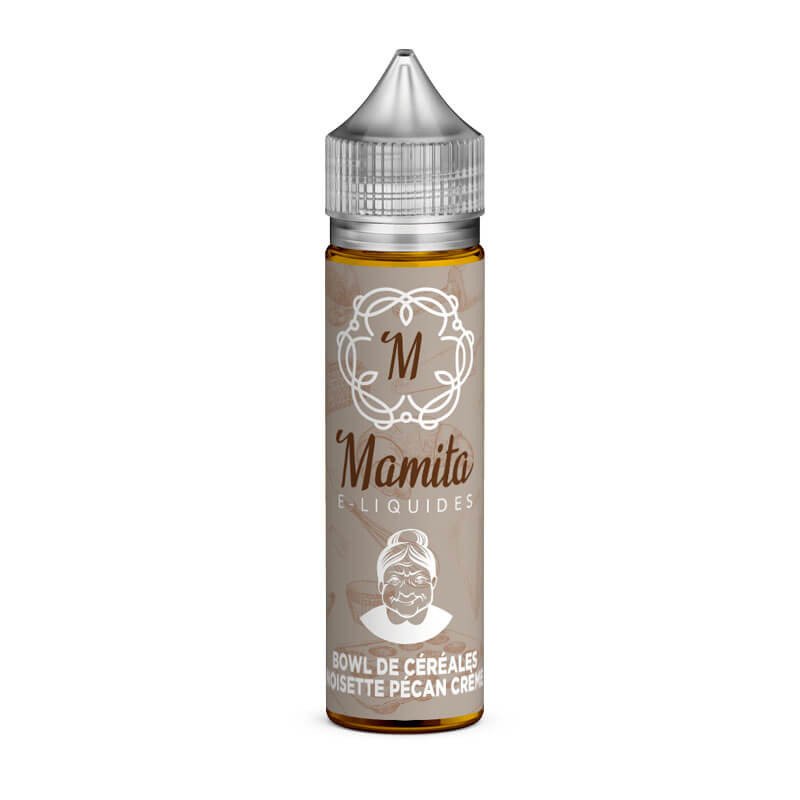 E-liquide Bowl de Céréales Noisette Pécan Crème 50ml - Mamita - Le Labo Basque