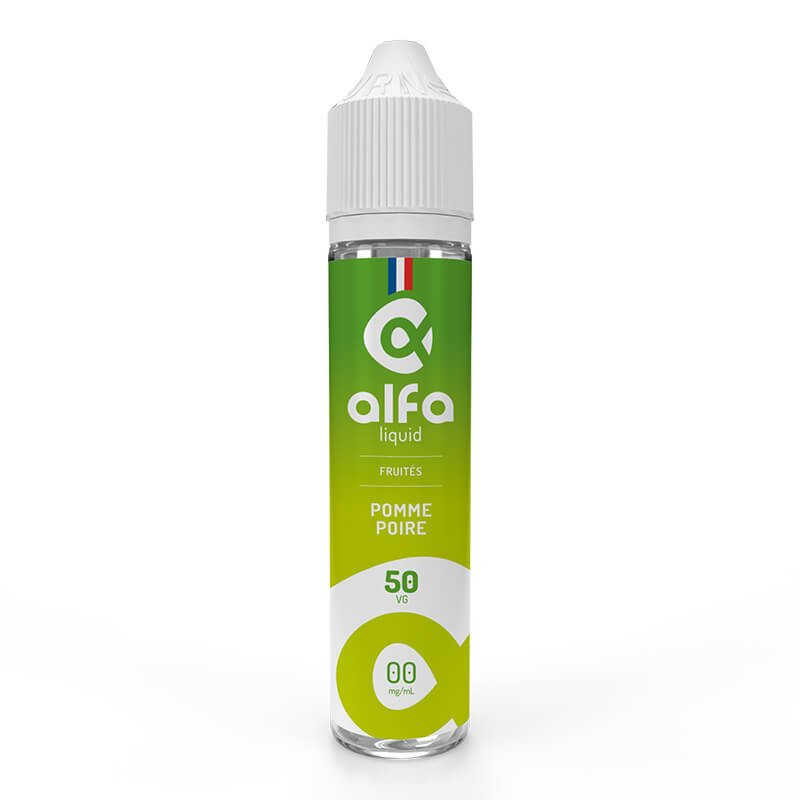 E-liquide Pomme Poire 50ml - Alfaliquid