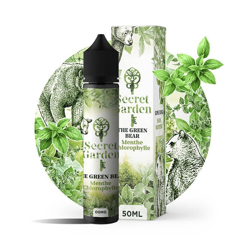 E-liquide The Green Bear 50ml - Secret Garden - Secret's Lab