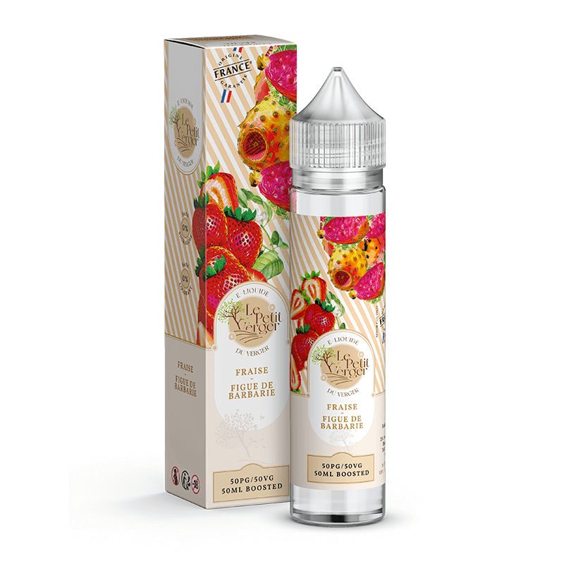 E-liquide Fraise Figue de Barbarie 50ml - Le Petit Verger - Savourea