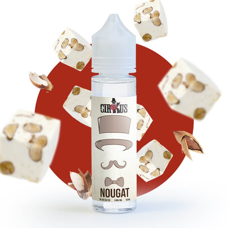 E-liquide Nougat 50ml - Cirkus Authentic - VDLV