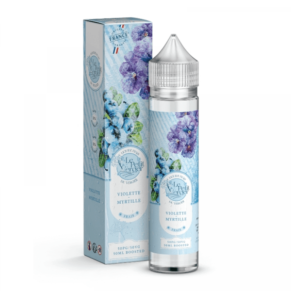 E-liquide Violette Myrtille Frais 50ml - Le Petit Verger Frais - Savourea