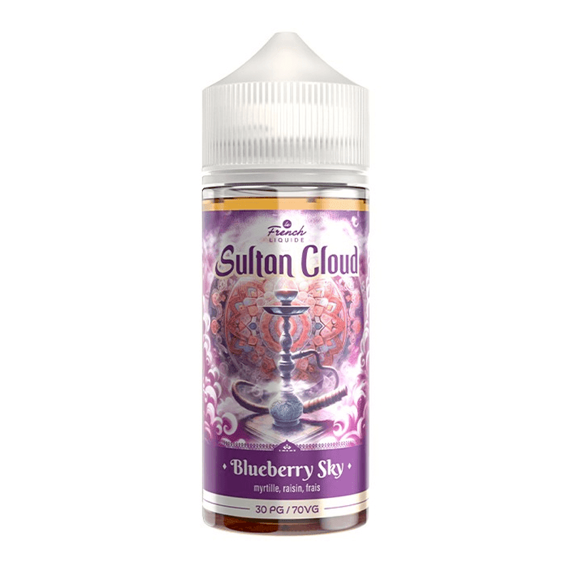 E-liquide Blueberry Sky 100ml - Sultan Cloud - Le French Liquide