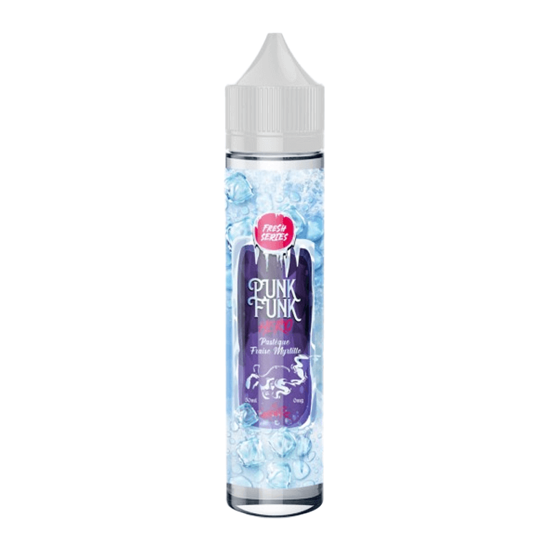 E-liquide Pastèque Fraise Myrtille Frais 50ml - Punk Funk Hero By Joey Starr