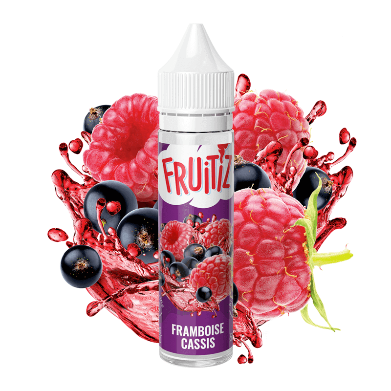 E-liquide Framboise Cassis 50ml - Fruitiz