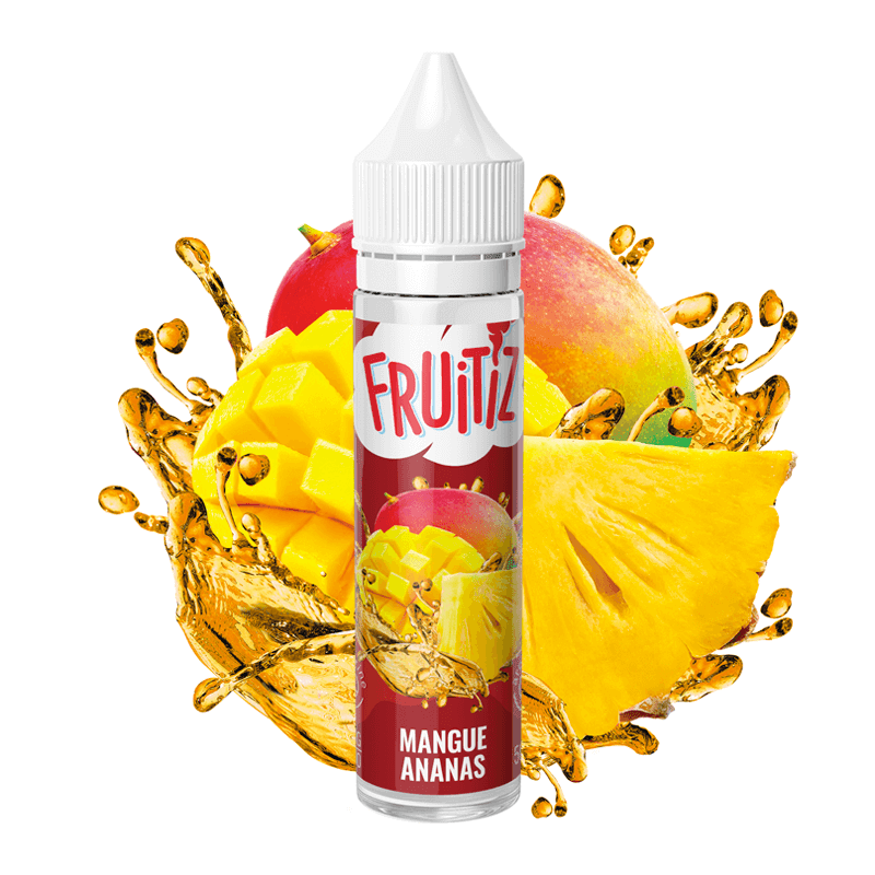E-liquide Mangue Ananas 50ml - Fruitiz