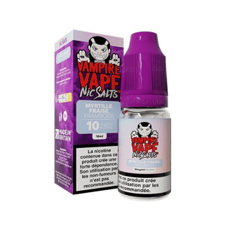 E-liquide Myrtille Fraise Framboise - NicSalts - Vampire Vape