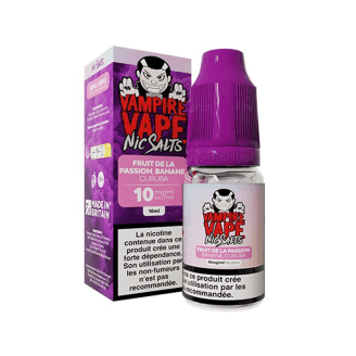 E-liquide Fruit de la passion Banane Curuba - NicSalts - Vampire Vape