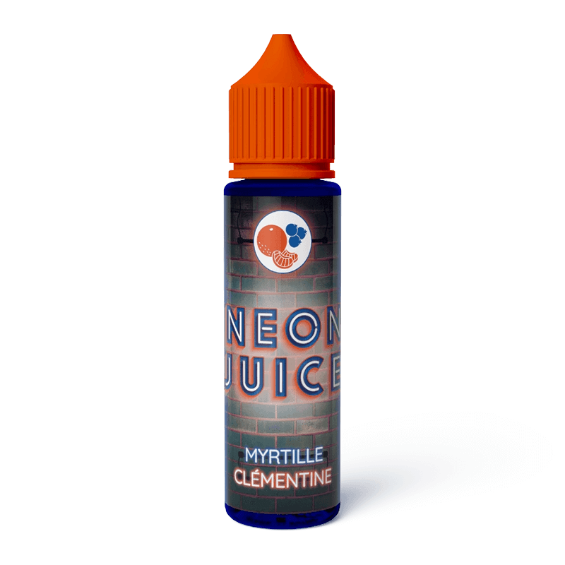 E-liquide Myrtille Clémentine 50ml - Neon Juice - Le Labo Basque