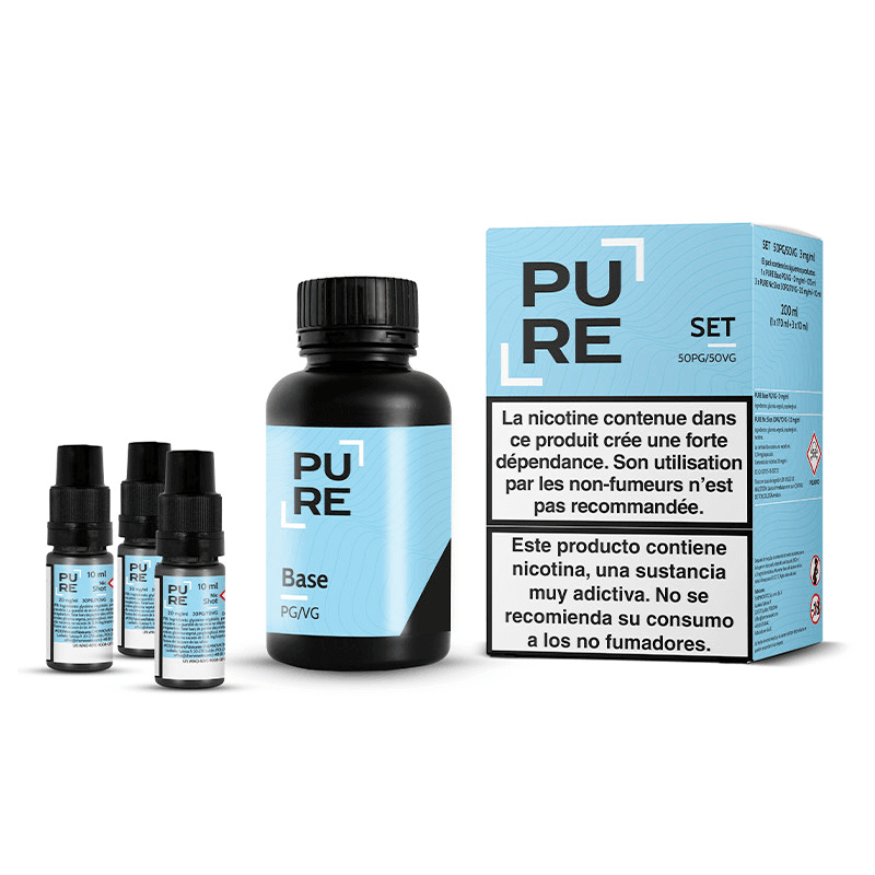 Pack 200ml Base DIY 50/50 - PURE