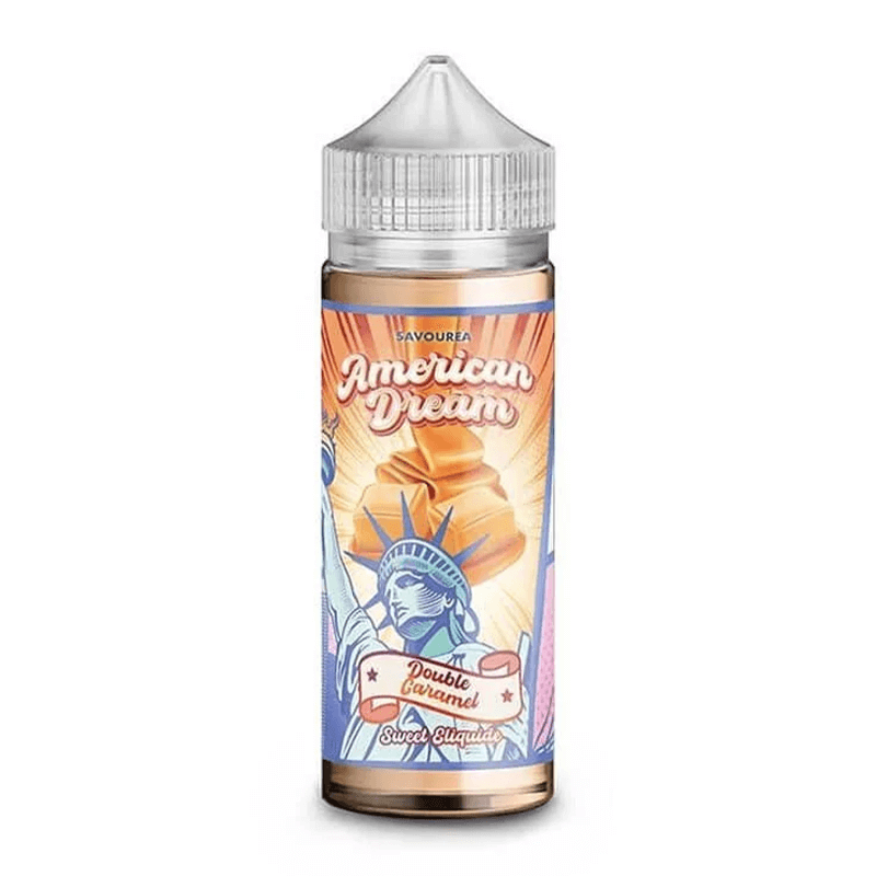 E-liquide Double Caramel 100ml - American Dream - Savourea