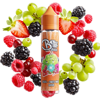 E-liquide Cassis Fruits Rouges Raisin 50ml - Battle Juice - Bobble