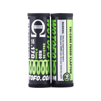 Fils résistifs Tri Core Fused Clapton (26x3+38G) (x10) - Wotofo
