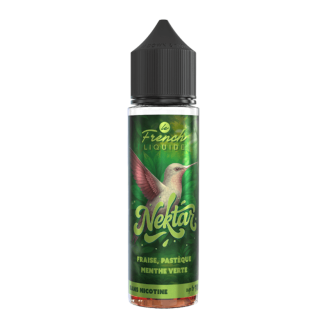 E-liquide Fraise Pastèque Menthe Verte 50ml - Nektar - Le French Liquide