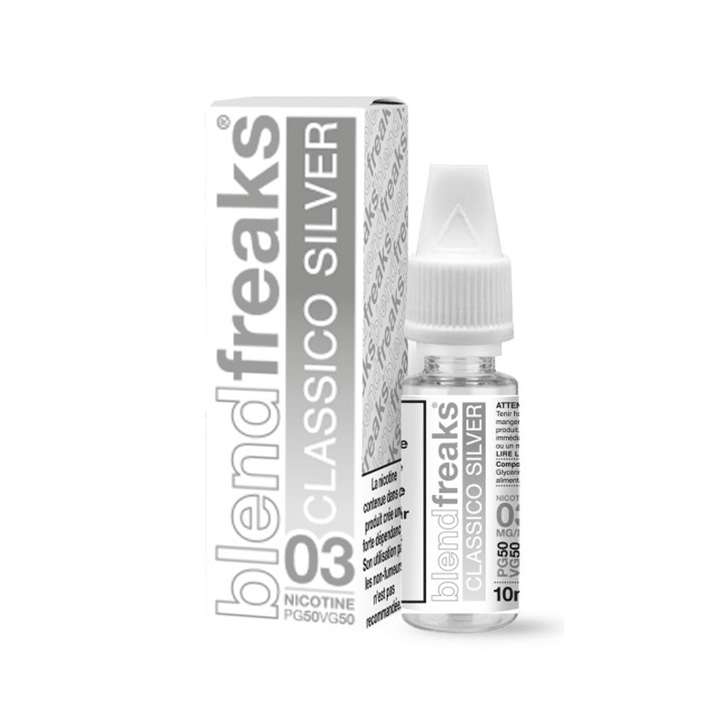 E-liquide Classico Silver - Blend Freaks - The Freaks Factory
