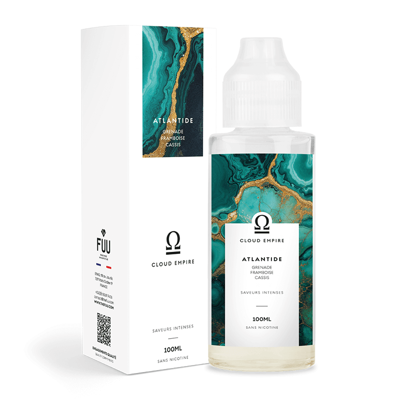 E-liquide Atlantide 100ml - Cloud Empire - Fuu