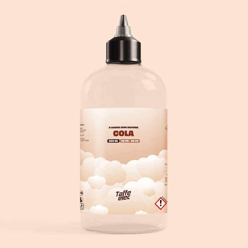 E-liquide Cola 500ml - Taffe-elec