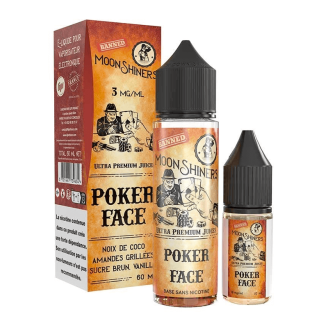 E-liquide Poker Face 60ml - Moonshiners