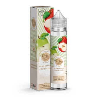 E-liquide Pomme rouge Pomme verte 50ml - Le Petit Verger - Savourea
