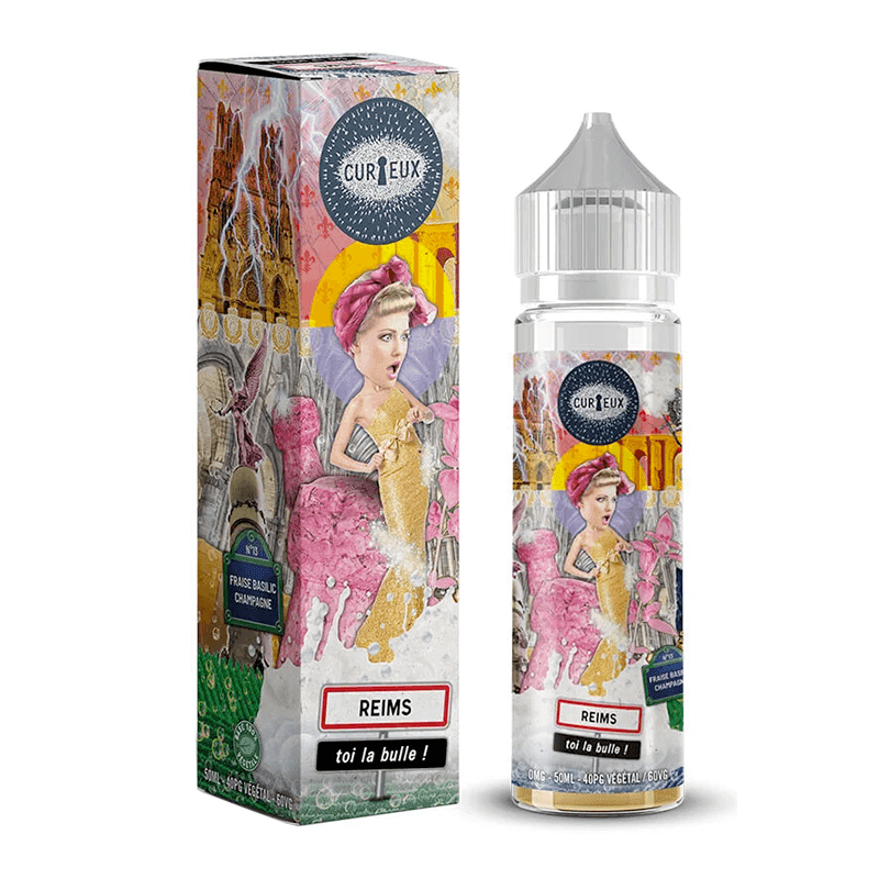 E-liquide Reims-Toi la Bulle 50ml - Hexagone - Curieux