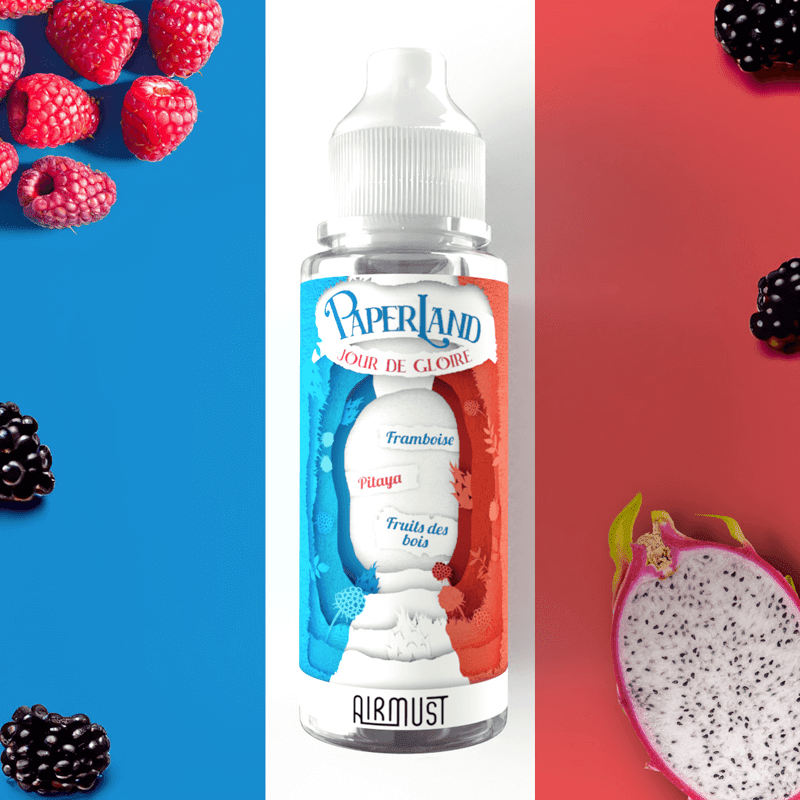 E-liquide Jour de Gloire 100ml - Paperland - Airmust