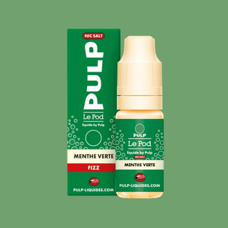 E-liquide Menthe verte - Le Pod Liquide Fizz - Pulp