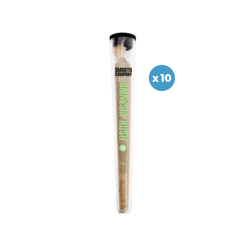 Pré-rolls Amnésia Kush (x10) - Smooth Company