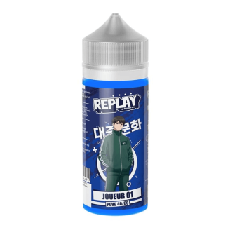 E-liquide Joueur 01 100ml - Replay - Liquidarom