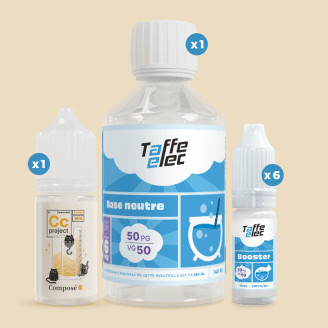 Pack DIY Composé S 230ml - Taffe-elec