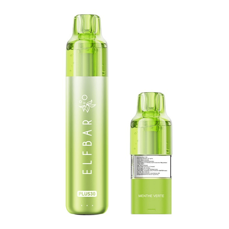 Puff Plus30 Menthe Verte - Elfbar