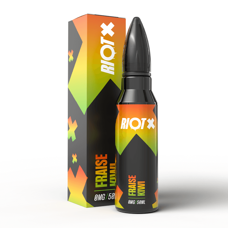 E-liquide Fraise Kiwi 50ml - Riot X - Riot