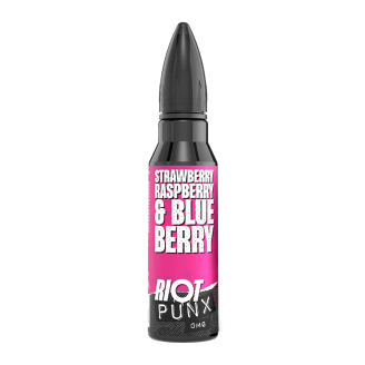 E-liquide Strawberry Raspberry Blueberry Punx 50ml - Riot