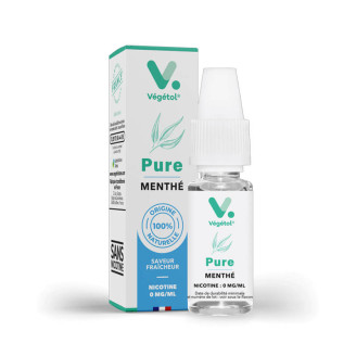 E-liquide Menthé de Végétol Pure : eliquide végétol