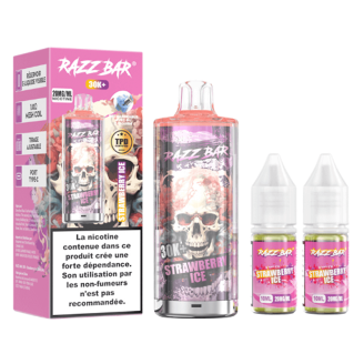 Puff Razz Bar 30K Fraise Glacée