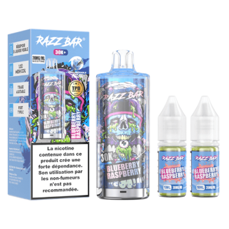 Puff Razz Bar 30K Myrtille Framboise