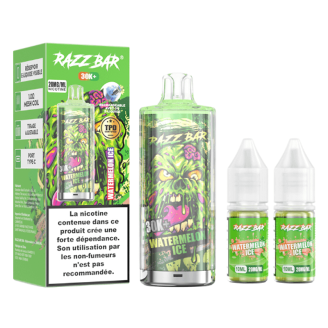Puff Razz Bar 30K Pastèque Glacée