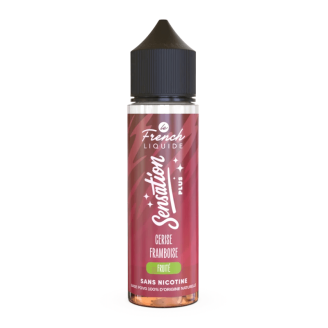 E-liquide Cerise Framboise 50ml - Sensation Plus - Le French Liquide