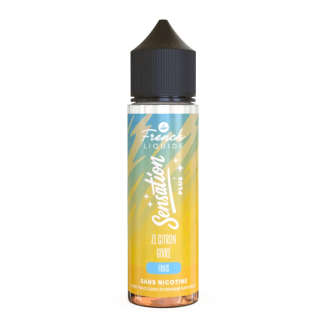 E-liquide Citron Givré 50ml - Sensation Plus - Le French Liquide