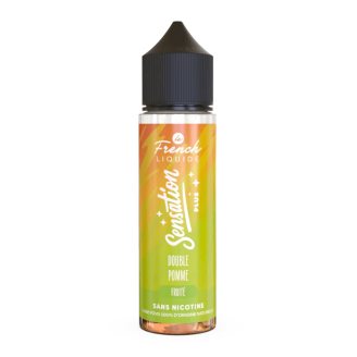 E-liquide Double Pomme 50ml - Sensation Plus - Le French Liquide