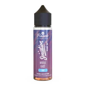 E-liquide Myrtille Glacée 50ml - Sensation Plus - Le French Liquide