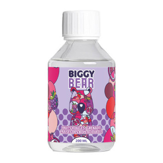 E-liquide Fruits Rouges Grenade Fraises des Bois Acidulé 200ml - Biggy Bear