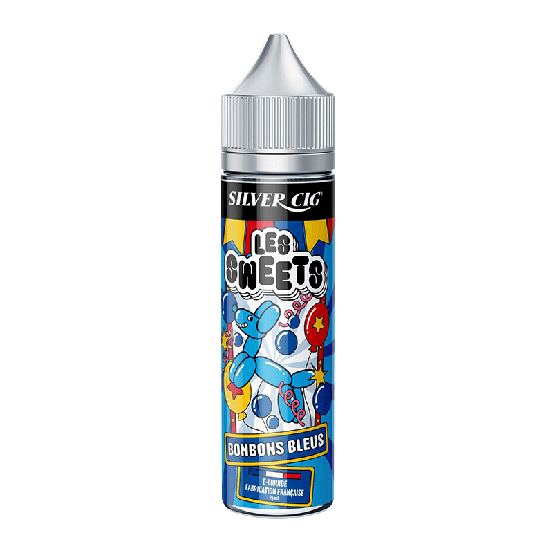 E-liquide Bonbons Bleus 50ml - Silver Cig