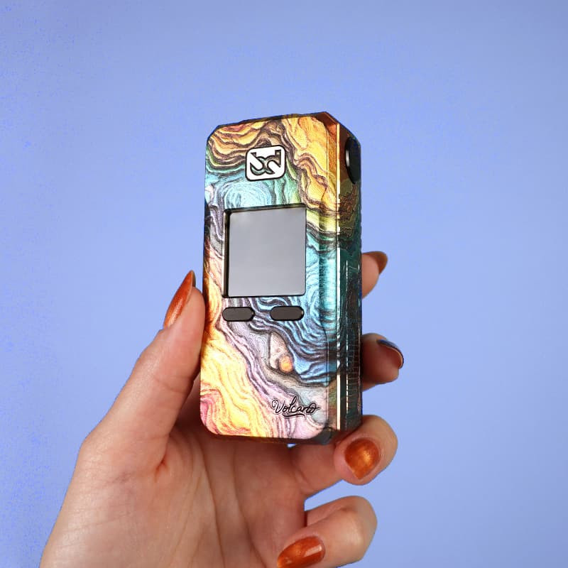 Box Rayden 220 Volcano Rainbow Granite Rare Edition - BD Vape