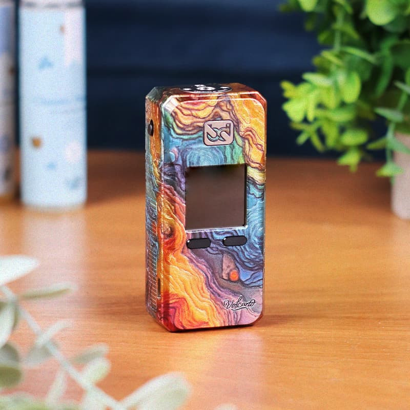 Box Rayden 220 Volcano Rainbow Granite Rare Edition - BD Vape
