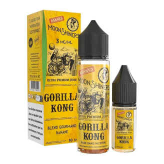 E-liquide Gorilla Kong 60ml - Moonshiners - French Liquide